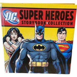 DC Super Heroes Storybook Collection Hardcover Featuring Batman Superman Wonder